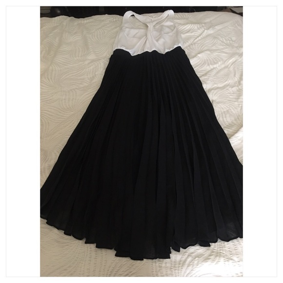 Banana Republic Colorblock Pleated Patio Dress - Picture 12 of 14